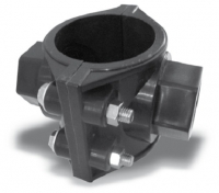 Double Saddle Clamp PE แคล้มรัดแยกพีอี (ออกสองด้าน)