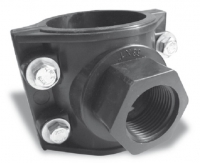 Saddle Clamp PE แคล้มรัดแยกพีอี (ออกด้านเดียว)